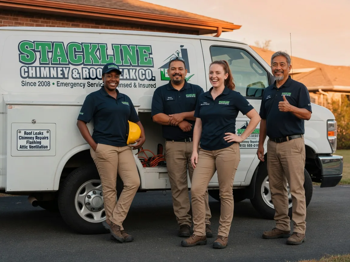 Chimney flashing repair company in Paris, AR